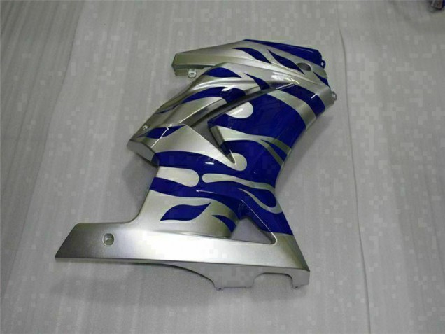 Kit Carenagem Kawasaki EX250 2008-2012 - Preto Azul Kit Carenagem Kawasaki EX250 2008-2012 - Preto Azul