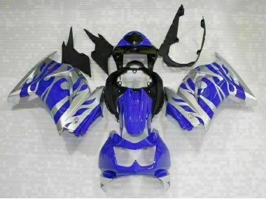 Kit Carenagem Kawasaki EX250 2008-2012 - Preto Azul
