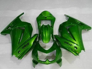 Kit Carenagem Kawasaki EX250 2008-2012 - Verde Ninja