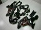 Kit Carenagem Kawasaki ZX10R 2006-2007 - Preto Vermelho Chama Kit Carenagem Kawasaki ZX10R 2006-2007 - Preto Vermelho Chama