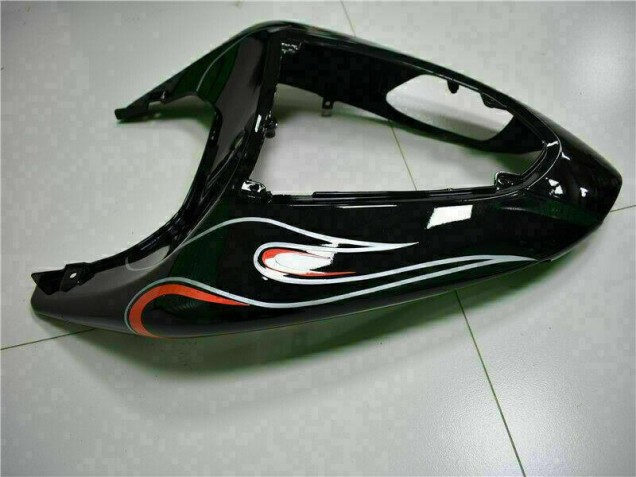 Kit Carenagem Kawasaki ZX10R 2006-2007 - Preto Vermelho Chama Kit Carenagem Kawasaki ZX10R 2006-2007 - Preto Vermelho Chama