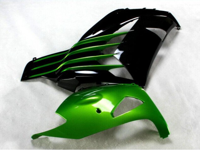 Kit Carenagem Kawasaki ZX14R ZZR 1400 2012-2021 - Preto Verde Kit Carenagem Kawasaki ZX14R ZZR 1400 2012-2021 - Preto Verde