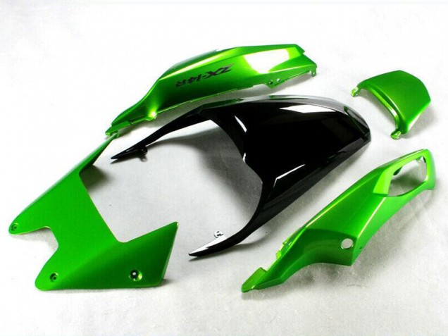 Kit Carenagem Kawasaki ZX14R ZZR 1400 2012-2021 - Preto Verde Kit Carenagem Kawasaki ZX14R ZZR 1400 2012-2021 - Preto Verde