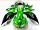 Kit Carenagem Kawasaki ZX14R ZZR 1400 2012-2021 - Preto Verde Kit Carenagem Kawasaki ZX14R ZZR 1400 2012-2021 - Preto Verde