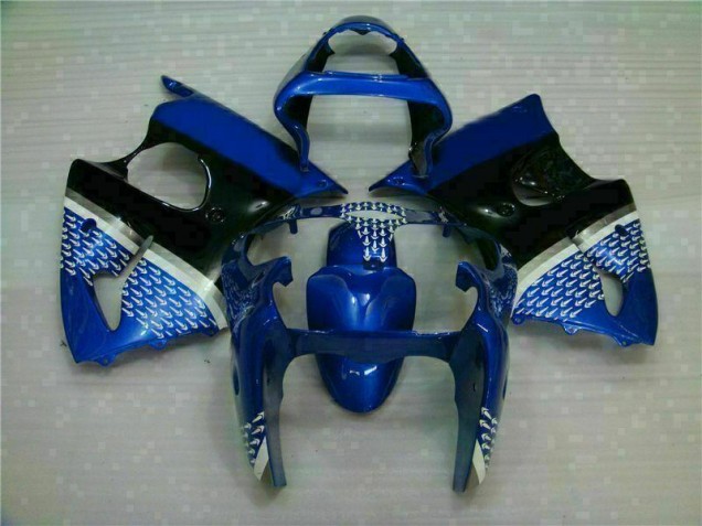 Kit Carenagem Kawasaki ZX6R 2000-2002 - Azul Kit Carenagem Kawasaki ZX6R 2000-2002 - Azul