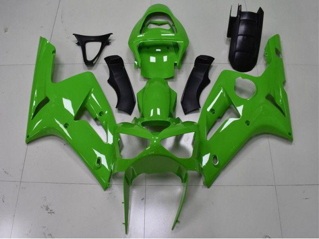 Kit Carenagem Kawasaki ZX6R 2003-2004 - Verde