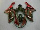 Kit Carenagem Kawasaki ZX6R 2007-2008 - Preto Vermelho Chama Kit Carenagem Kawasaki ZX6R 2007-2008 - Preto Vermelho Chama
