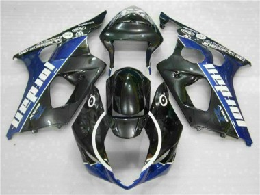 Kit Carenagem Suzuki GSXR 1000 K3 2003-2004 - Preto Azul