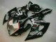 Kit Carenagem Suzuki GSXR 1000 K5 2005-2006 - Branco Preto Kit Carenagem Suzuki GSXR 1000 K5 2005-2006 - Branco Preto