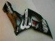 Kit Carenagem Suzuki GSXR 1000 K5 2005-2006 - Branco Preto Kit Carenagem Suzuki GSXR 1000 K5 2005-2006 - Branco Preto