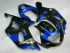Kit Carenagem Suzuki GSXR 600 / 750 K1 K2 K3 2001-2003 - Azul Preto Kit Carenagem Suzuki GSXR 600 / 750 K1 K2 K3 2001-2003 - Azul Preto