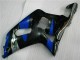 Kit Carenagem Suzuki GSXR 600 / 750 K1 K2 K3 2001-2003 - Azul Preto Kit Carenagem Suzuki GSXR 600 / 750 K1 K2 K3 2001-2003 - Azul Preto