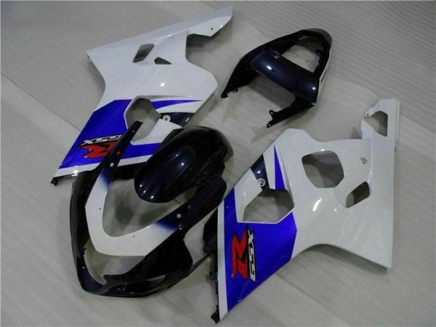 Kit Carenagem Suzuki GSXR 600 / 750 K4 2004-2005 - Azul Branco Kit Carenagem Suzuki GSXR 600 / 750 K4 2004-2005 - Azul Branco