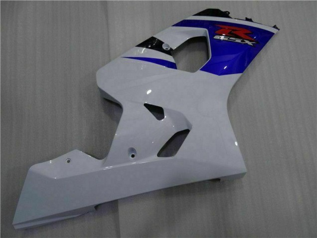 Kit Carenagem Suzuki GSXR 600 / 750 K4 2004-2005 - Azul Branco Kit Carenagem Suzuki GSXR 600 / 750 K4 2004-2005 - Azul Branco
