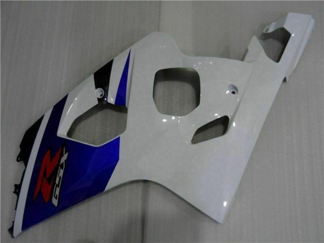 Kit Carenagem Suzuki GSXR 600 / 750 K4 2004-2005 - Azul Branco Kit Carenagem Suzuki GSXR 600 / 750 K4 2004-2005 - Azul Branco