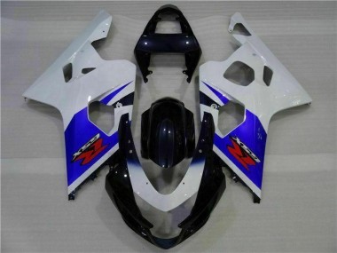 Kit Carenagem Suzuki GSXR 600 / 750 K4 2004-2005 - Azul Branco