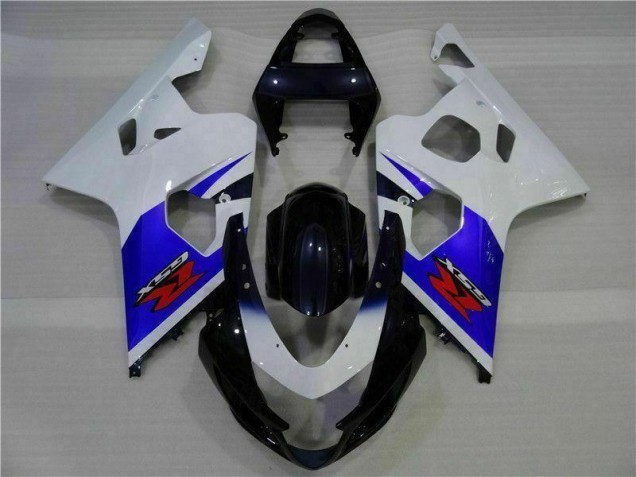 Kit Carenagem Suzuki GSXR 600 / 750 K4 2004-2005 - Azul Branco Kit Carenagem Suzuki GSXR 600 / 750 K4 2004-2005 - Azul Branco