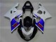 Kit Carenagem Suzuki GSXR 600 / 750 K4 2004-2005 - Azul Branco Kit Carenagem Suzuki GSXR 600 / 750 K4 2004-2005 - Azul Branco