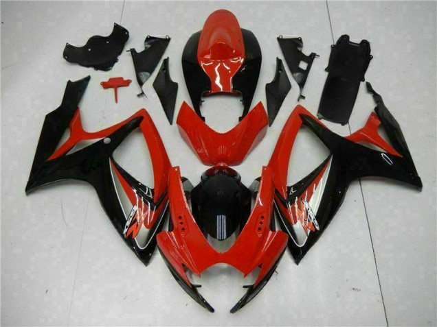 Kit Carenagem Suzuki GSXR 600 / 750 K6 2006-2007 - Vermelho Kit Carenagem Suzuki GSXR 600 / 750 K6 2006-2007 - Vermelho