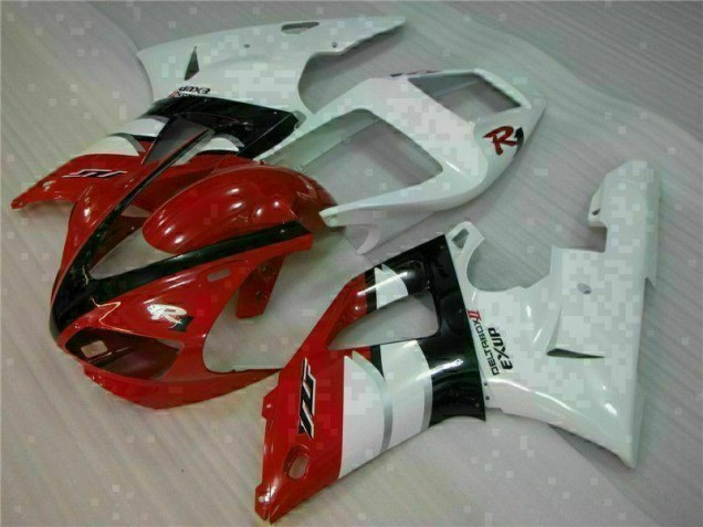 Kit Carenagem Yamaha R1 2000-2001 - Vermelho Kit Carenagem Yamaha R1 2000-2001 - Vermelho