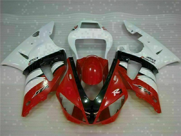 Kit Carenagem Yamaha R1 2000-2001 - Vermelho Kit Carenagem Yamaha R1 2000-2001 - Vermelho