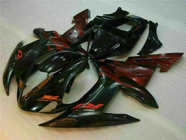 Kit Carenagem Yamaha R1 2002-2003 - Preto Kit Carenagem Yamaha R1 2002-2003 - Preto