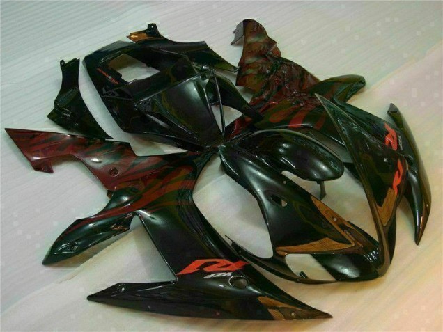 Kit Carenagem Yamaha R1 2002-2003 - Preto Kit Carenagem Yamaha R1 2002-2003 - Preto