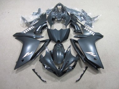 Kit Carenagem Yamaha R1 2007-2008 - Preto Branco Decalque