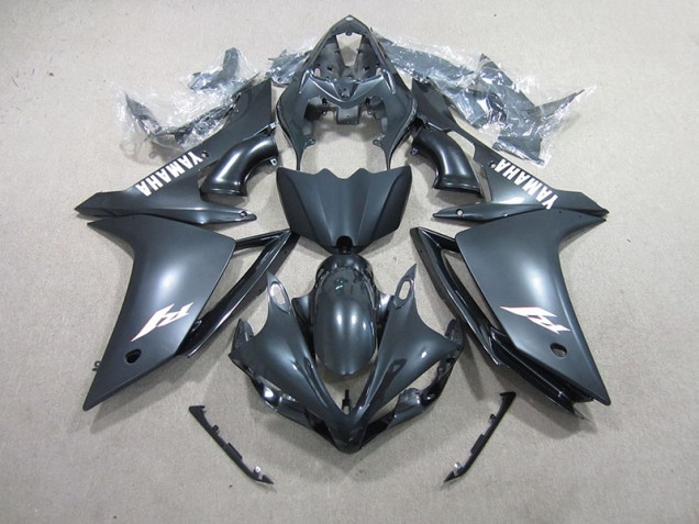 Kit Carenagem Yamaha R1 2007-2008 - Preto Branco Decalque Kit Carenagem Yamaha R1 2007-2008 - Preto Branco Decalque