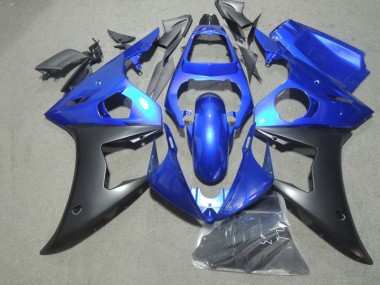 Kit Carenagem Yamaha R6 2003-2005 - Azul Preto