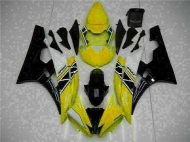 Kit Carenagem Yamaha R6 2006-2007 - Amarelo Preto