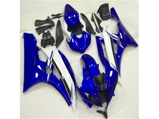 Kit Carenagem Yamaha R6 2006-2007 - Azul Branco Kit Carenagem Yamaha R6 2006-2007 - Azul Branco