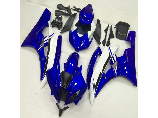 Kit Carenagem Yamaha R6 2006-2007 - Azul Branco Kit Carenagem Yamaha R6 2006-2007 - Azul Branco