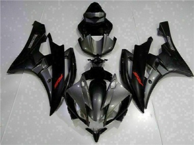 Kit Carenagem Yamaha R6 2006-2007 - Cinzento Preto