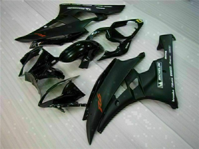 Kit Carenagem Yamaha R6 2006-2007 - Preto Kit Carenagem Yamaha R6 2006-2007 - Preto