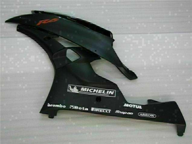 Kit Carenagem Yamaha R6 2006-2007 - Preto Kit Carenagem Yamaha R6 2006-2007 - Preto