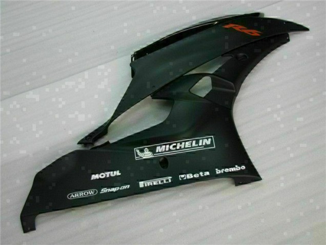 Kit Carenagem Yamaha R6 2006-2007 - Preto Kit Carenagem Yamaha R6 2006-2007 - Preto