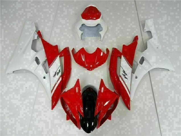 Kit Carenagem Yamaha R6 2006-2007 - Vermelho Branco Kit Carenagem Yamaha R6 2006-2007 - Vermelho Branco