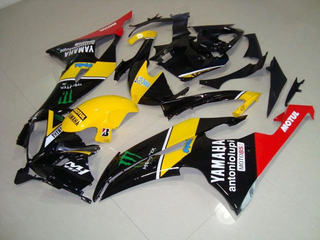 Kit Carenagem Yamaha R6 2008-2016 - Amarelo Monster Kit Carenagem Yamaha R6 2008-2016 - Amarelo Monster