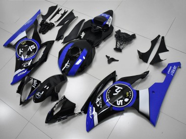 Kit Carenagem Yamaha R6 2008-2016 - Azul Preto