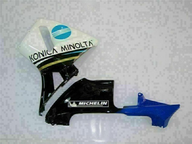 Kit Completo Carenagem Honda CBR 600RR 2003-2004 - Branco Preto Kit Completo Carenagem Honda CBR 600RR 2003-2004 - Branco Preto