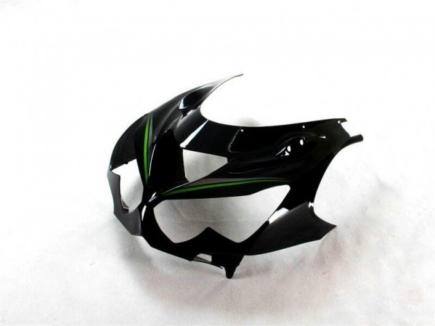 Kit Completo Carenagem Kawasaki EX250 2008-2012 - Preto Verde Kit Completo Carenagem Kawasaki EX250 2008-2012 - Preto Verde