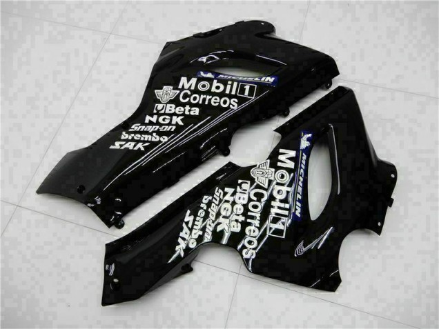 Kit Completo Carenagem Kawasaki ZX6R 2005-2006 - Preto Kit Completo Carenagem Kawasaki ZX6R 2005-2006 - Preto