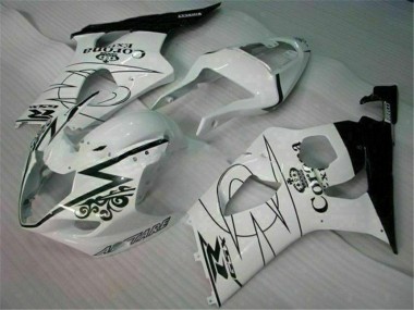 Kit Completo Carenagem Suzuki GSXR 1000 K3 2003-2004 - Branco