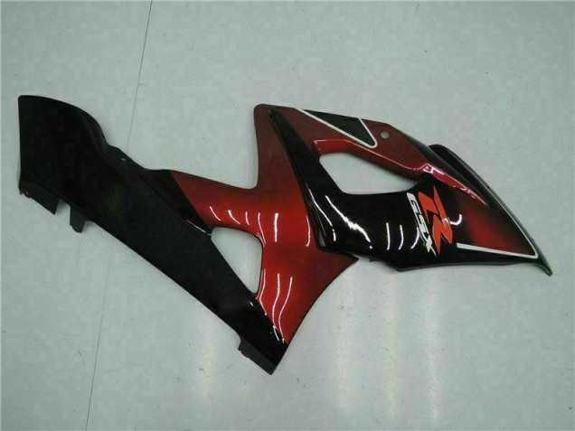 Kit Completo Carenagem Suzuki GSXR 1000 K5 2005-2006 - Vermelho Preto Kit Completo Carenagem Suzuki GSXR 1000 K5 2005-2006 - Vermelho Preto