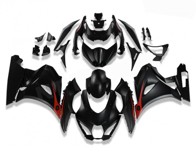 Kit Completo Carenagem Suzuki GSXR 1300 Hayabusa 1996-2007 - Preto Vermelho Kit Completo Carenagem Suzuki GSXR 1300 Hayabusa 1996-2007 - Preto Vermelho