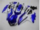 Kit Completo Carenagem Suzuki GSXR 600 / 750 K8 2008-2010 - Azul Branco Kit Completo Carenagem Suzuki GSXR 600 / 750 K8 2008-2010 - Azul Branco