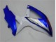 Kit Completo Carenagem Suzuki GSXR 600 / 750 K8 2008-2010 - Azul Branco Kit Completo Carenagem Suzuki GSXR 600 / 750 K8 2008-2010 - Azul Branco
