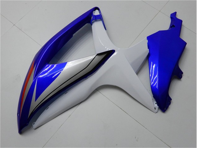 Kit Completo Carenagem Suzuki GSXR 600 / 750 K8 2008-2010 - Azul Branco Kit Completo Carenagem Suzuki GSXR 600 / 750 K8 2008-2010 - Azul Branco