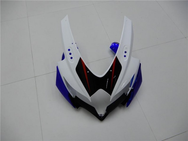 Kit Completo Carenagem Suzuki GSXR 600 / 750 K8 2008-2010 - Branco Azul Kit Completo Carenagem Suzuki GSXR 600 / 750 K8 2008-2010 - Branco Azul